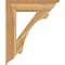 Ekena Millwork Legacy Traditional Rough Sawn Bracket w/ Offset Brace, Western Red Cedar, 8"W x 30"D x 36"H BKT0806X30X36LEC01RWR - alternate 3